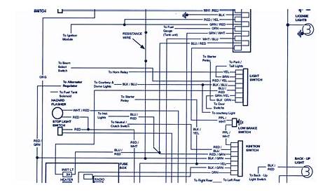 95 ford bronco ignition wiring diagram
