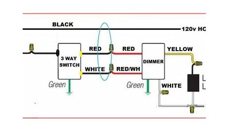 Lutron Led Dimmer Wiring Diagram / Lutron Maestro Dimmer Wiring - 3 way