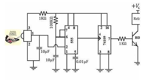 remote control fan circuit diagram