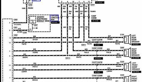Wiring Diagram 1999 Lincoln Navigator Disc Changer Pictures - Wiring
