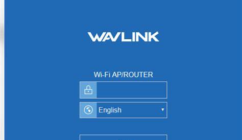 wavlink ac1200 default password