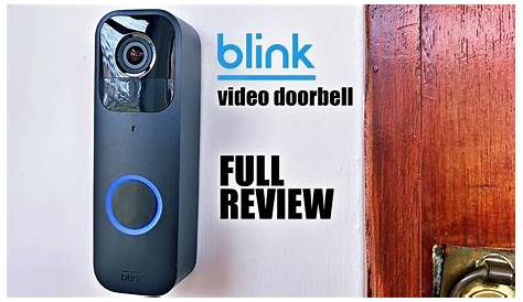 blink doorbell user manual