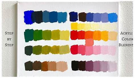 Primary Colour Mixing Chart Pdf - Leafas World