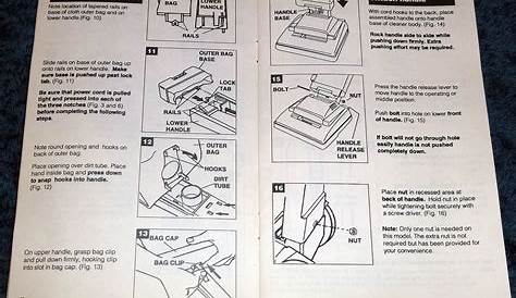 hoover vacuum cleaner repair manual