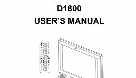 audiovox d2010 manual