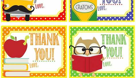 teacher appreciation card ideas printable