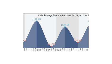 Little Patonga Beach's Tide Times, Tides for Fishing, High Tide and Low