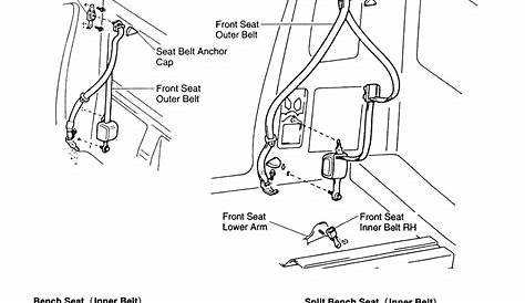 toyota tacoma seat belt