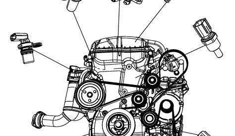 Dodge Journey Camshaft. Sensor. Position. Engine. 2.0 - 68080819AC