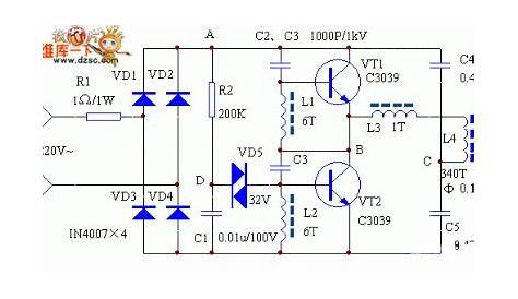 transformer power supply circuit diagram