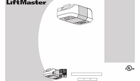 LiftMaster 8587 Owner's Manual - Free PDF Download (76 Pages)