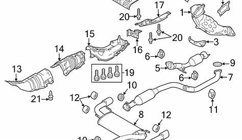 Mazda 3 Exhaust System Hanger - LF0740061B | Mazda Car Parts Online