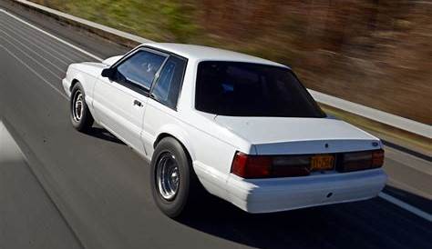 Supercharged 1990 Fox-Body Mustang Coupe Makes 682 RWHP and Gets Driven