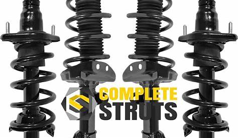 Car & Truck Shocks, Struts & Parts New Pair Rear Complete Strut