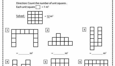 Square Shape Worksheets - Math Monks