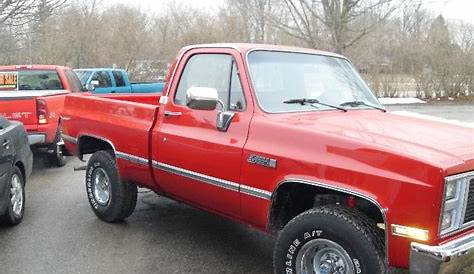 ARMSLIST - For Sale: 1986 Short box Chevy 4X4