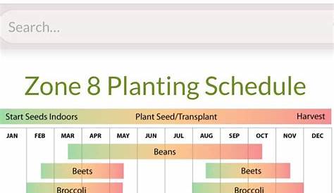 seed to harvest times for vegetables