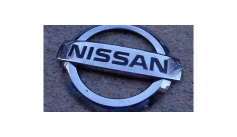 Nissan Maxima trunk emblem badge decal logo rear chrome OEM Factory