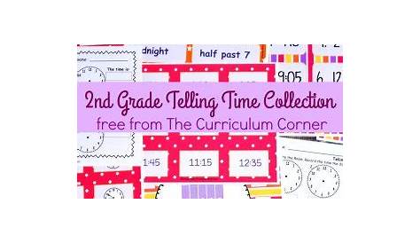 FREE Telling Time Resources for 2nd Grade Math | The Curriculum Corner
