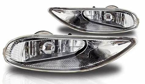 fits Toyota CAMRY 2001 2002 2003 2004 Fog Lights NEW Clear Driving