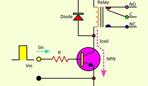 Drive relay by digital circuit | ElecCircuit.com