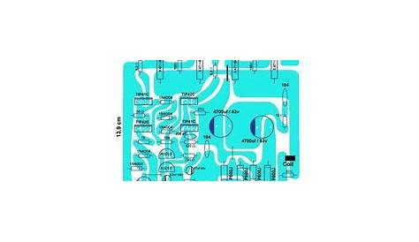 Subwoofer C5198 A1941 Amplifier Circuit Diagram / Amplifier Layout