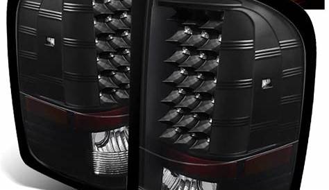 Tail Lights Automotive 07-13 CHEVY SILVERADO LED TAIL LIGHTS LAMPS