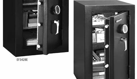 Sentry Safe Electronic LED Lock Executive Safes Owner's Manual