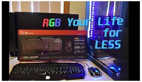 challenger elite rgb gaming combo software