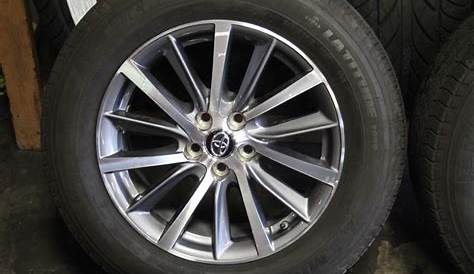 Set Toyota Highlander 2017 2018 2019 18" OEM Rims Wheels Tires 245/60