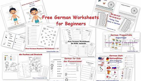 german worksheets