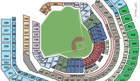 seating chart for citi field