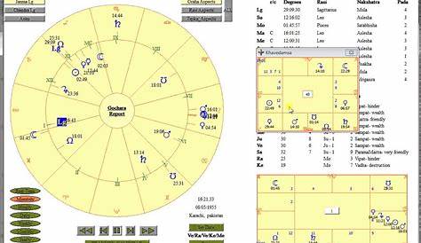 how to read a vedic birth chart