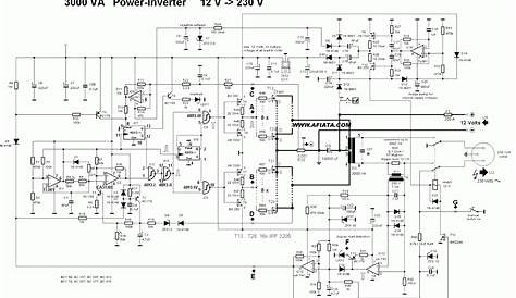 Inverter Circuit: 3000W Power Inverter Circuit