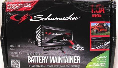 Schumacher 1.5a Fully Automatic Battery Maintainer 6v/12v #sc1319 >new