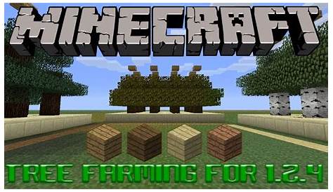 tree farming in minecraft