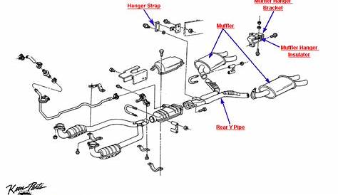 2003 toyota camry exhaust system diagram