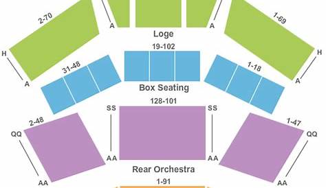 Seating Chart Wolf Trap