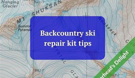 backcountry ski repair kit