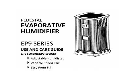 AIRCARE Pedestal Evaporative Humidifier User Guide | Manualzz