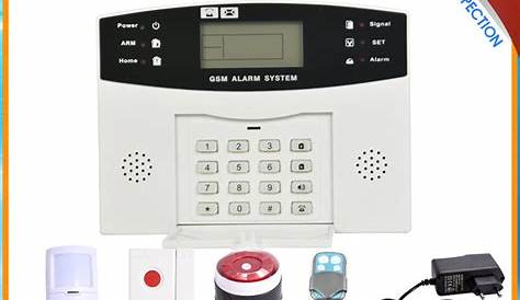 Mobile Call GSM Security Alarm System Manual for Homes - China Alarm