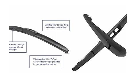 What size wiper blades for a 2015 Honda Odyssey and troubleshooting