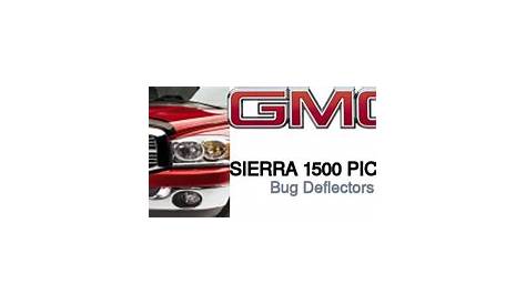 gmc sierra bug deflector
