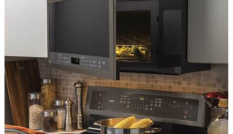 GE Profile 2.1-cu ft Over-the-Range Microwave with Sensor Cooking