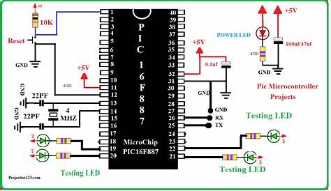 avr microcontroller programmer circuit diagram