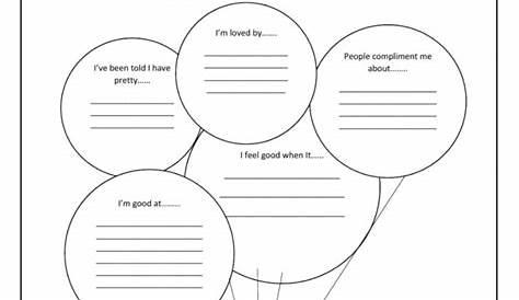 My Self-Esteem Worksheet | AlphabetWorksheetsFree.com