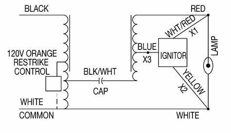 400w electronic ballast circuit diagram