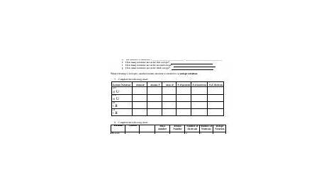 isotope calculations worksheets
