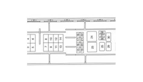 fuse box diagram for mercury sable