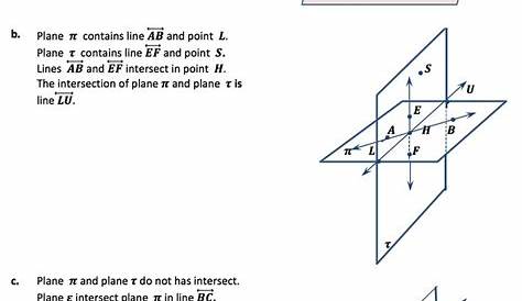 geometry point line plane worksheet